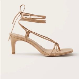 A&F Strappy Heel Sandals